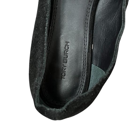 Tory Burch Georgia perfect black suede loafer - Picture 6 of 8